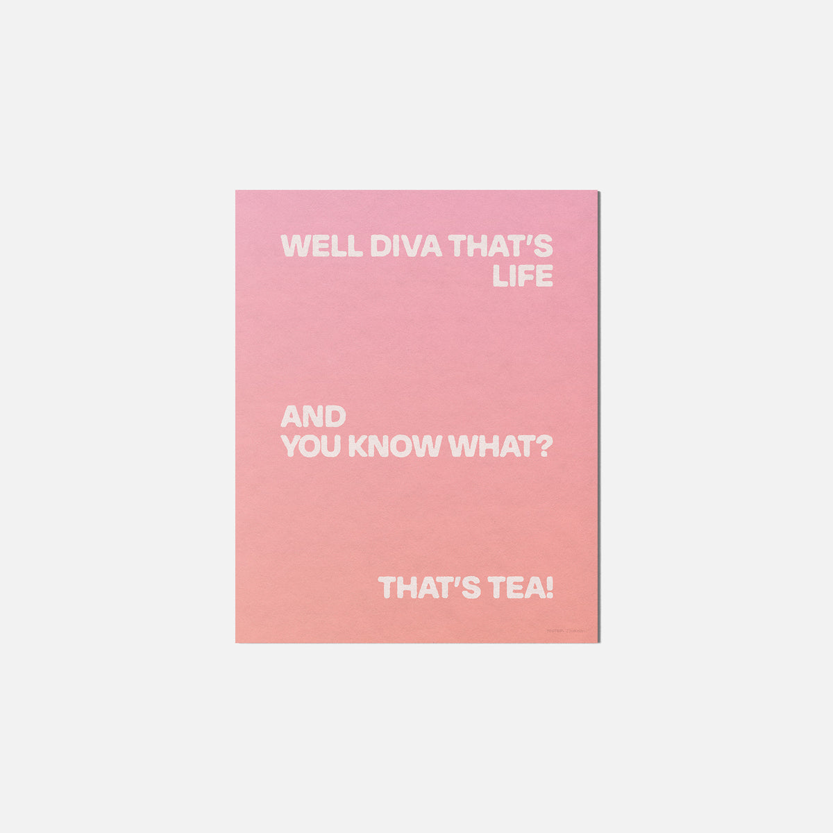 TEA PRINT