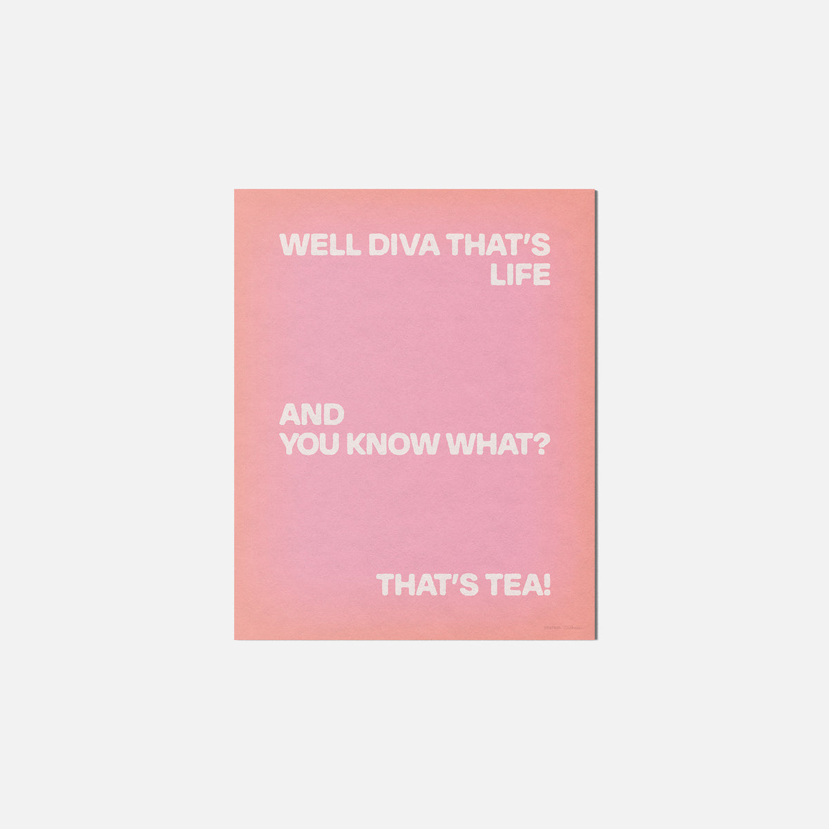 TEA PRINT