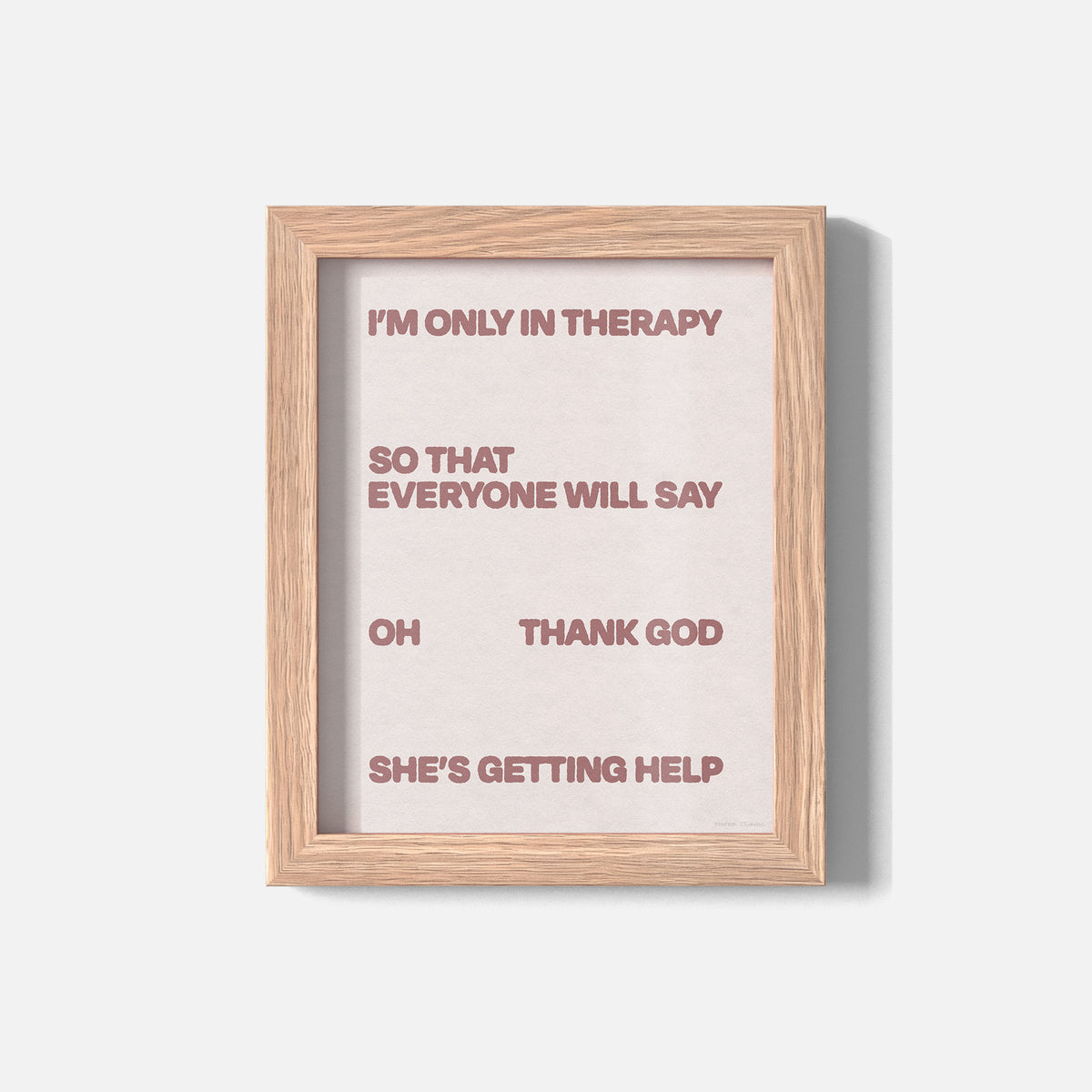 THERAPY PRINT