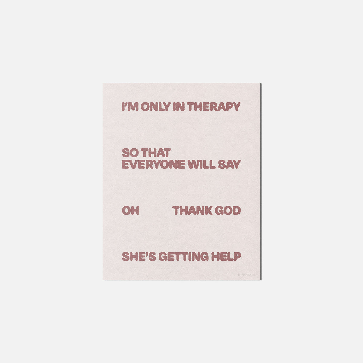 THERAPY PRINT