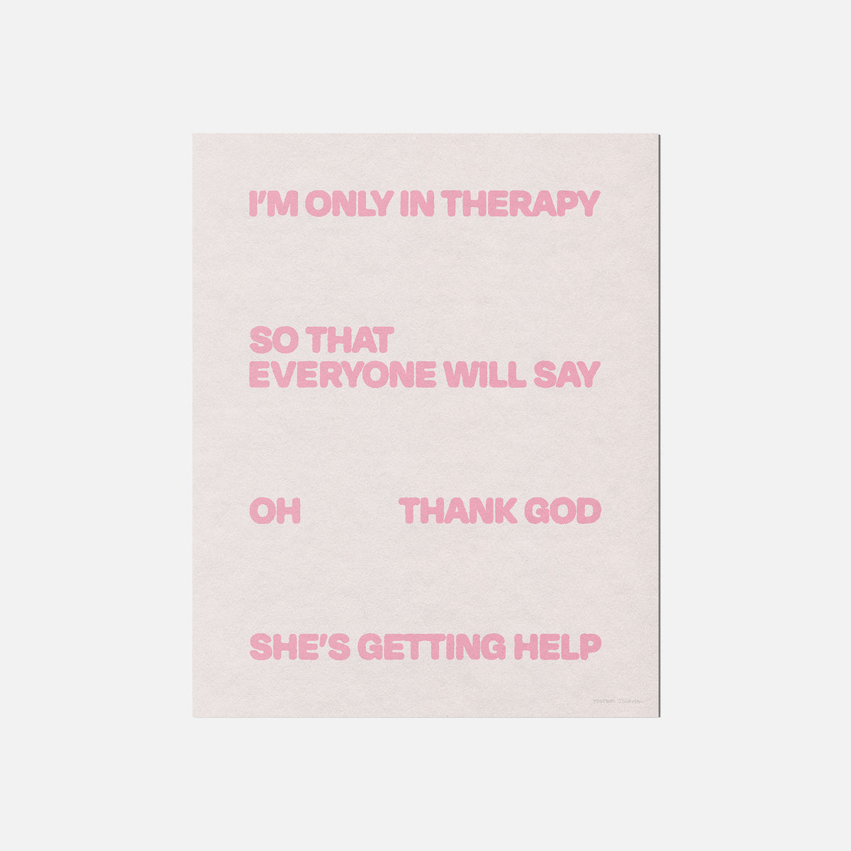 THERAPY PRINT