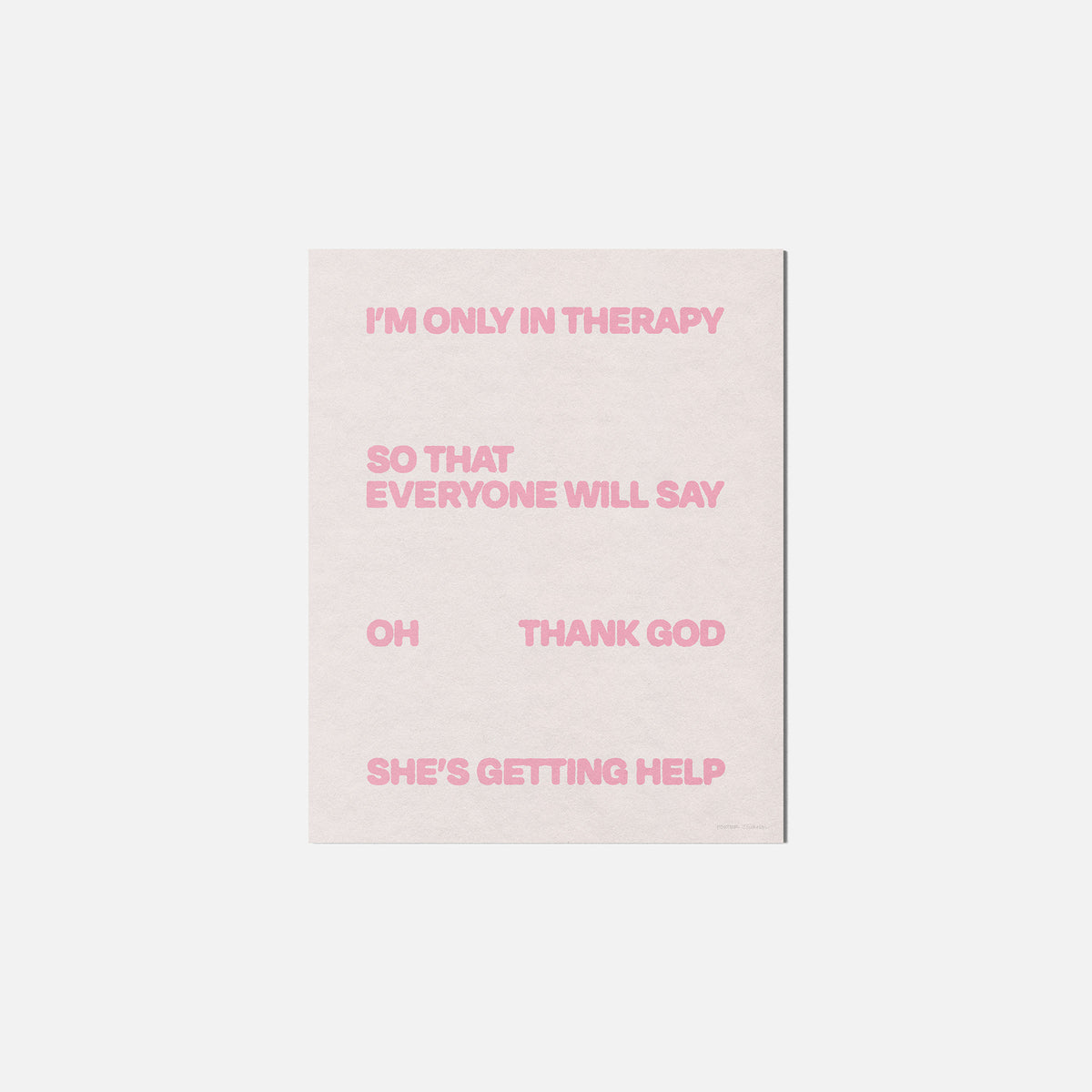 THERAPY PRINT