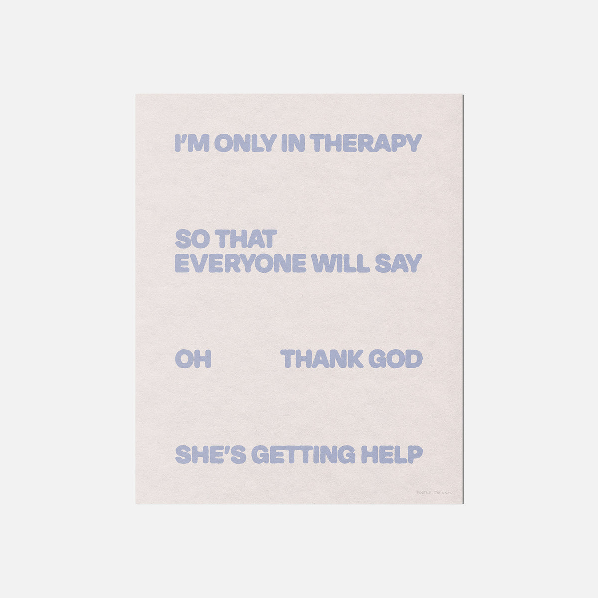 THERAPY PRINT