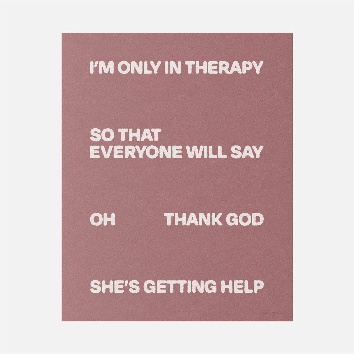 THERAPY PRINT