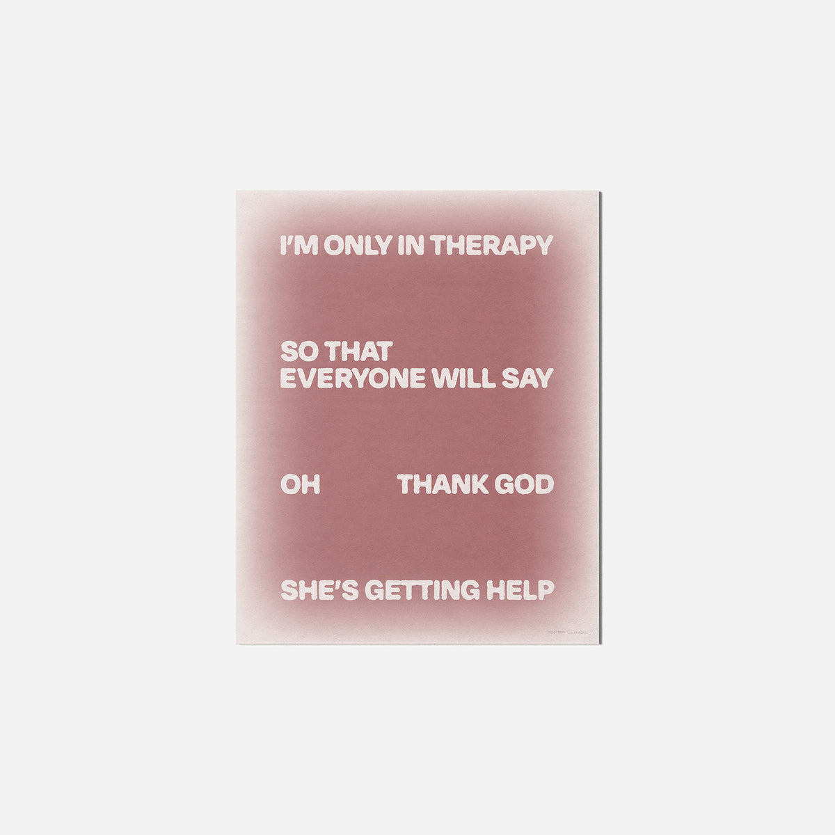 THERAPY PRINT