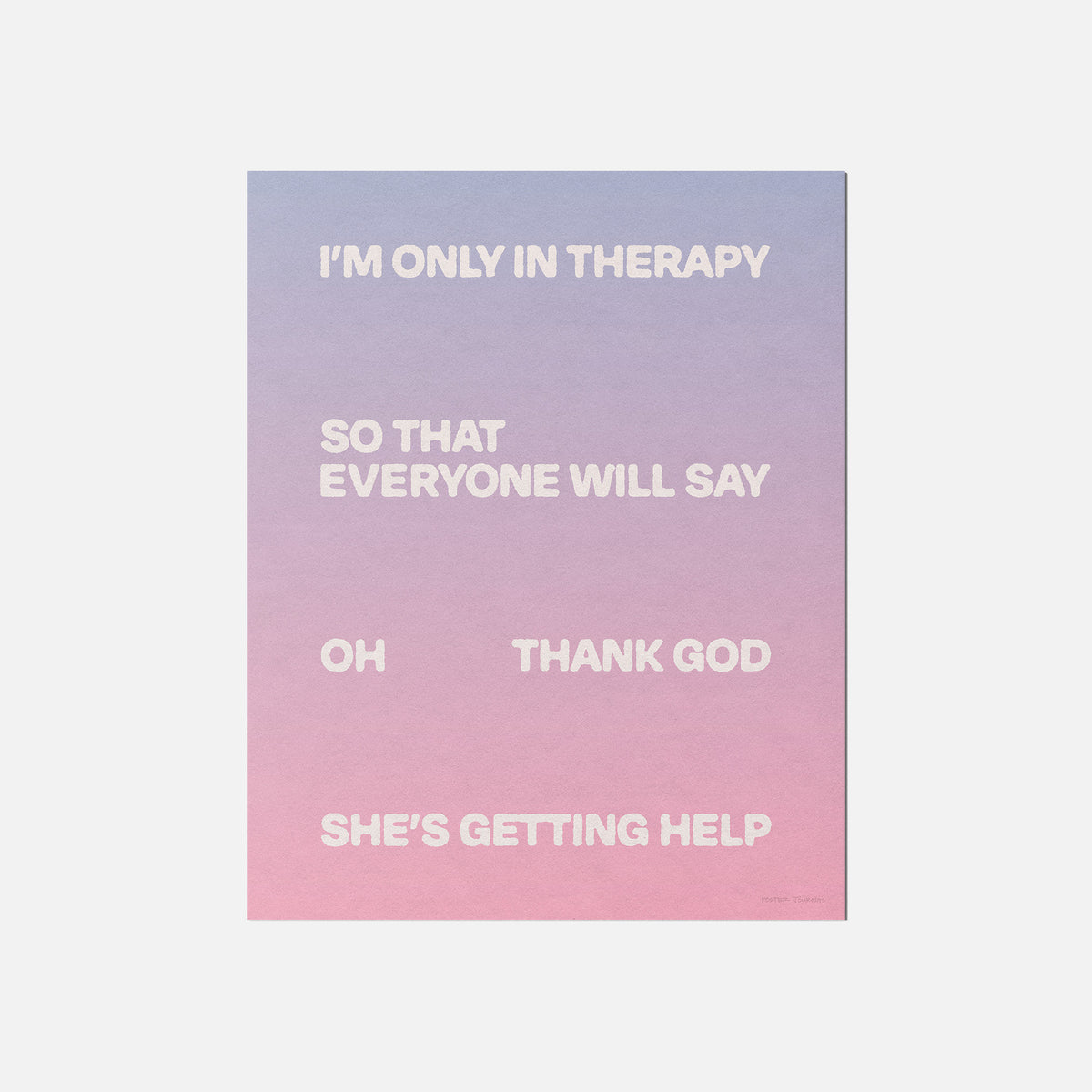 THERAPY PRINT