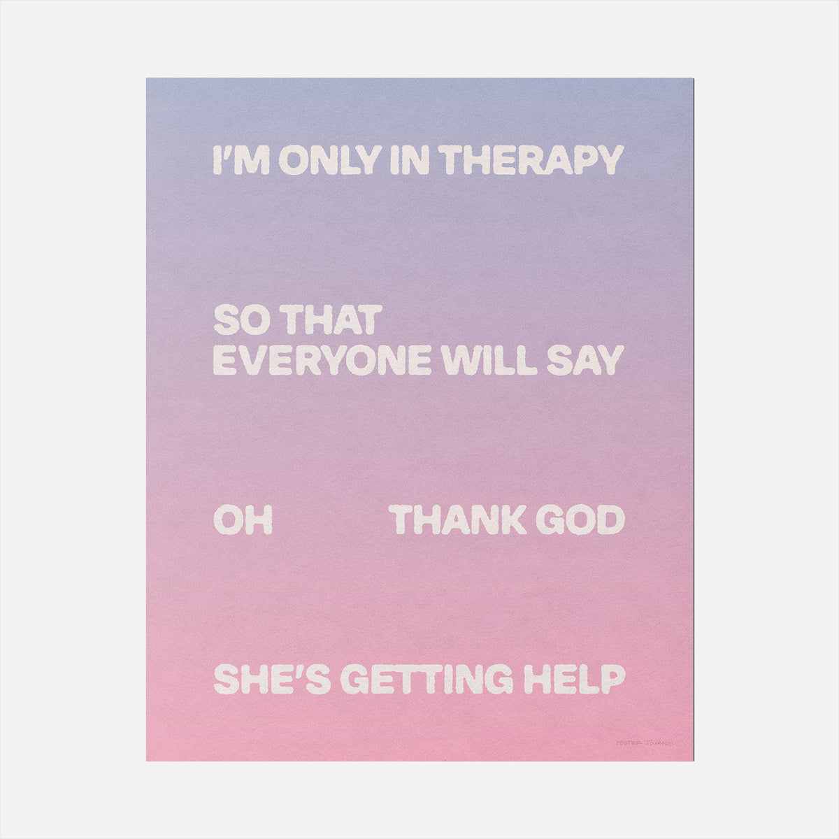 THERAPY PRINT