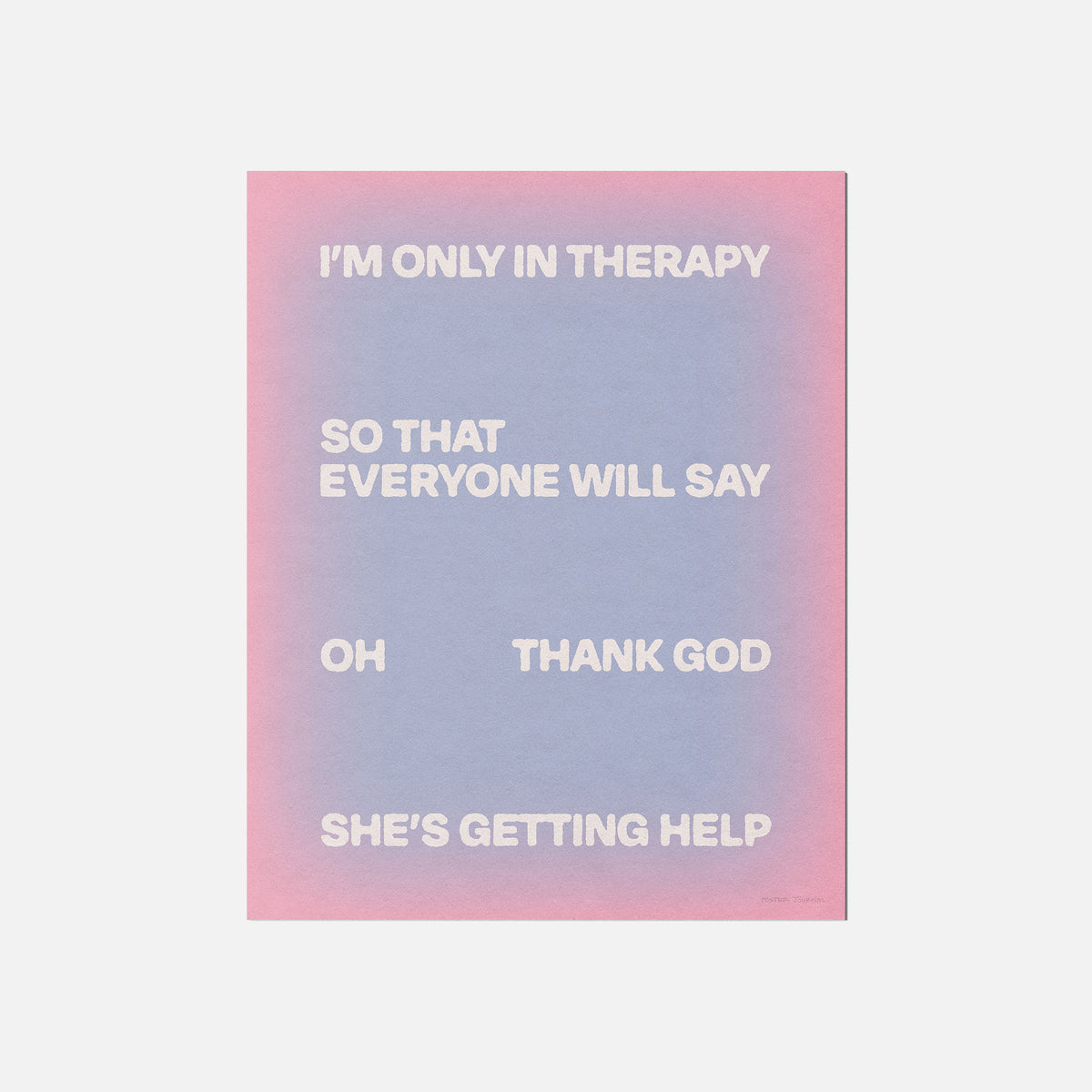 THERAPY PRINT