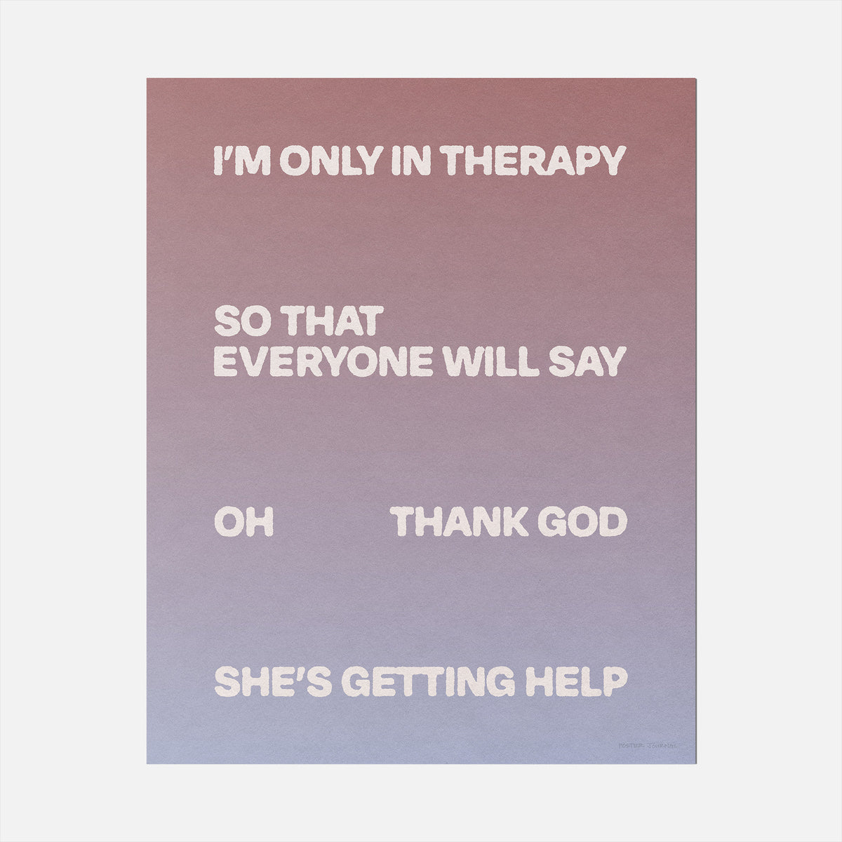 THERAPY PRINT