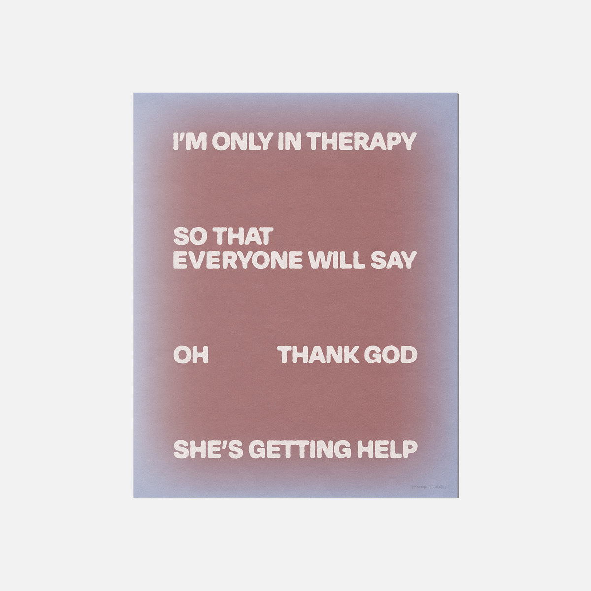 THERAPY PRINT