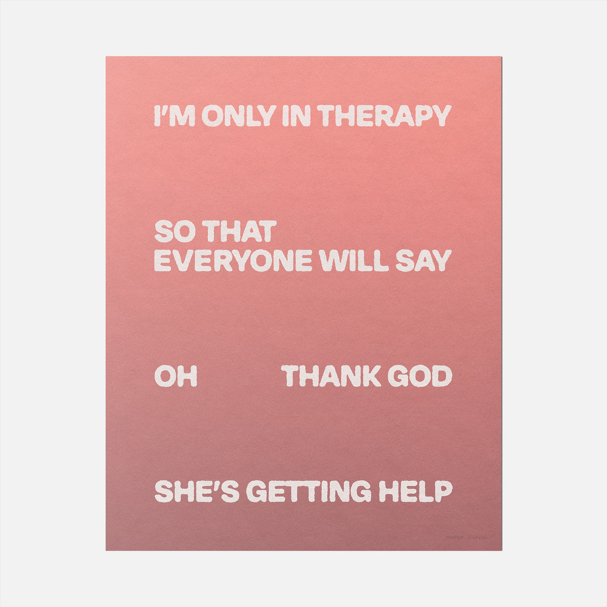 THERAPY PRINT