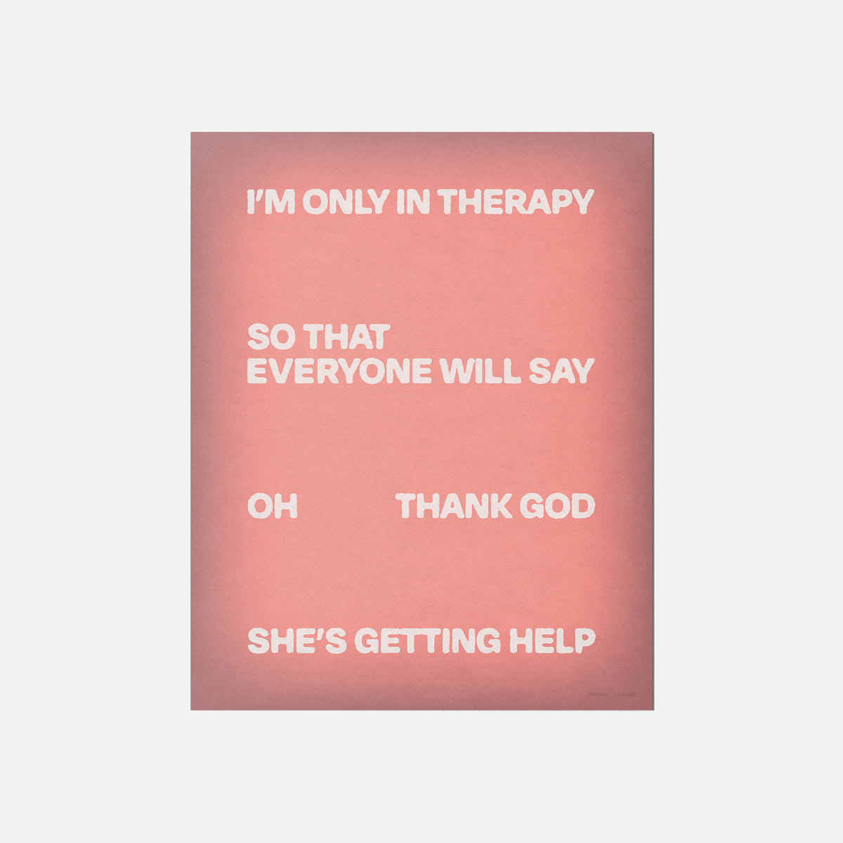 THERAPY PRINT