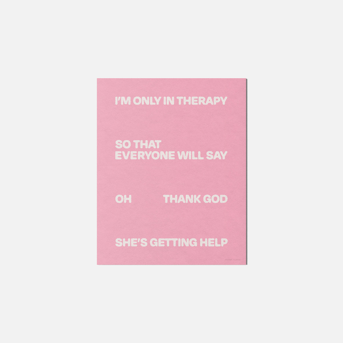 THERAPY PRINT