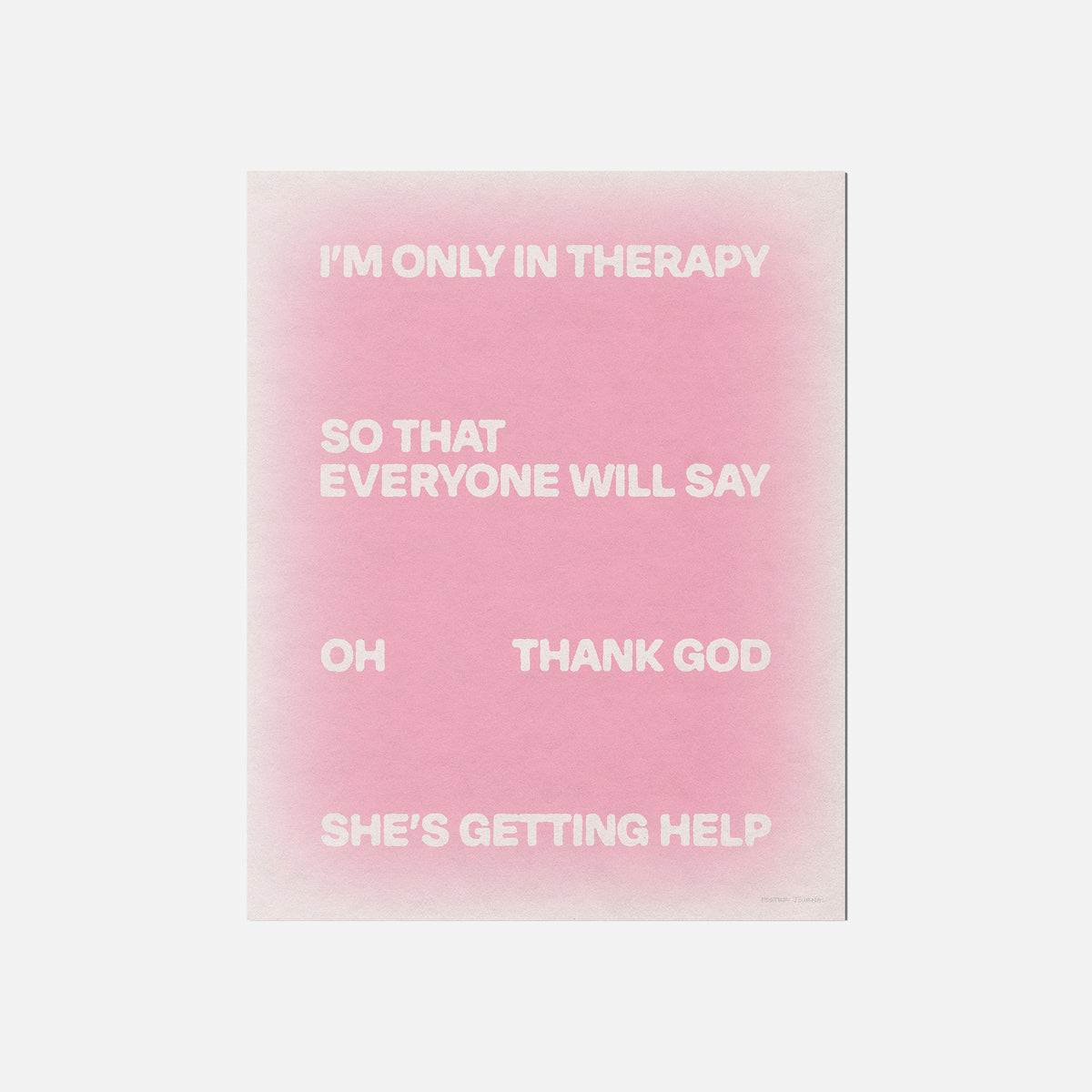 THERAPY PRINT