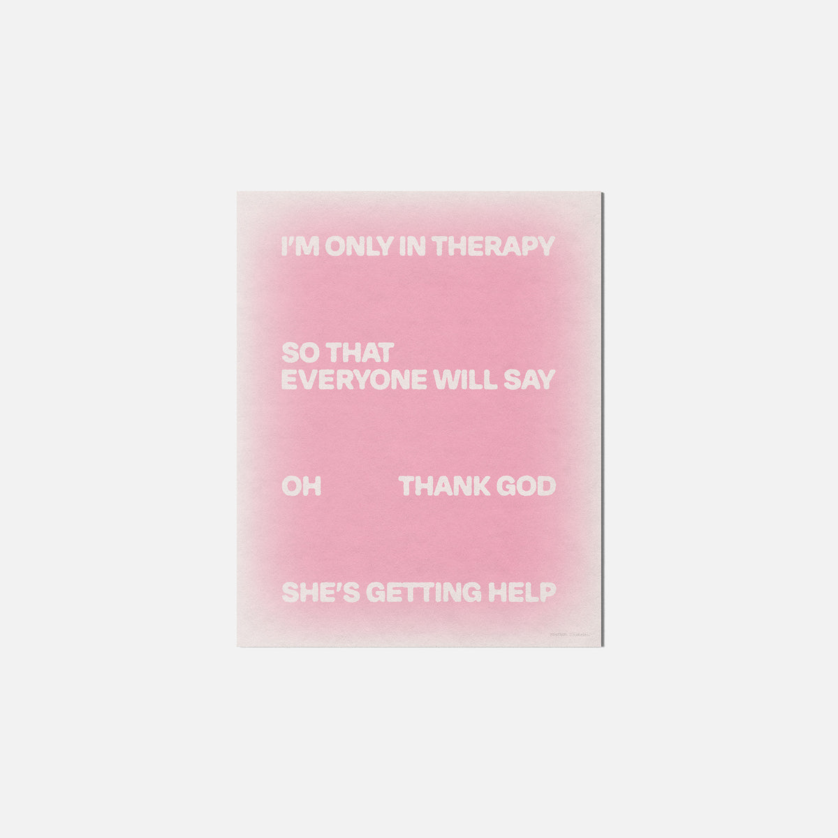 THERAPY PRINT