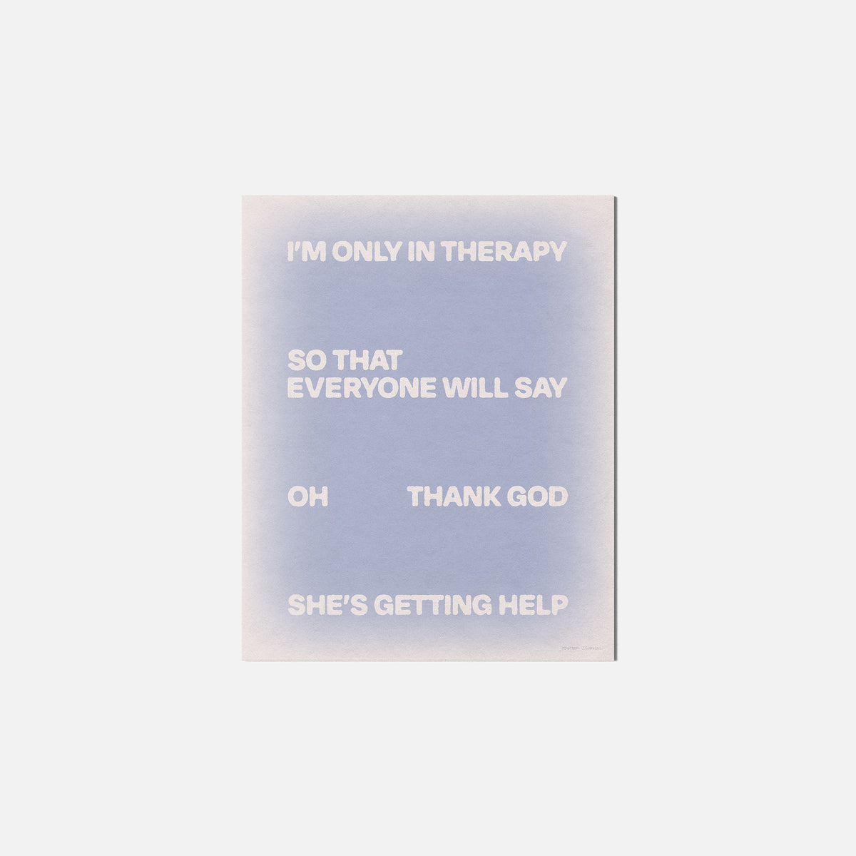 THERAPY PRINT