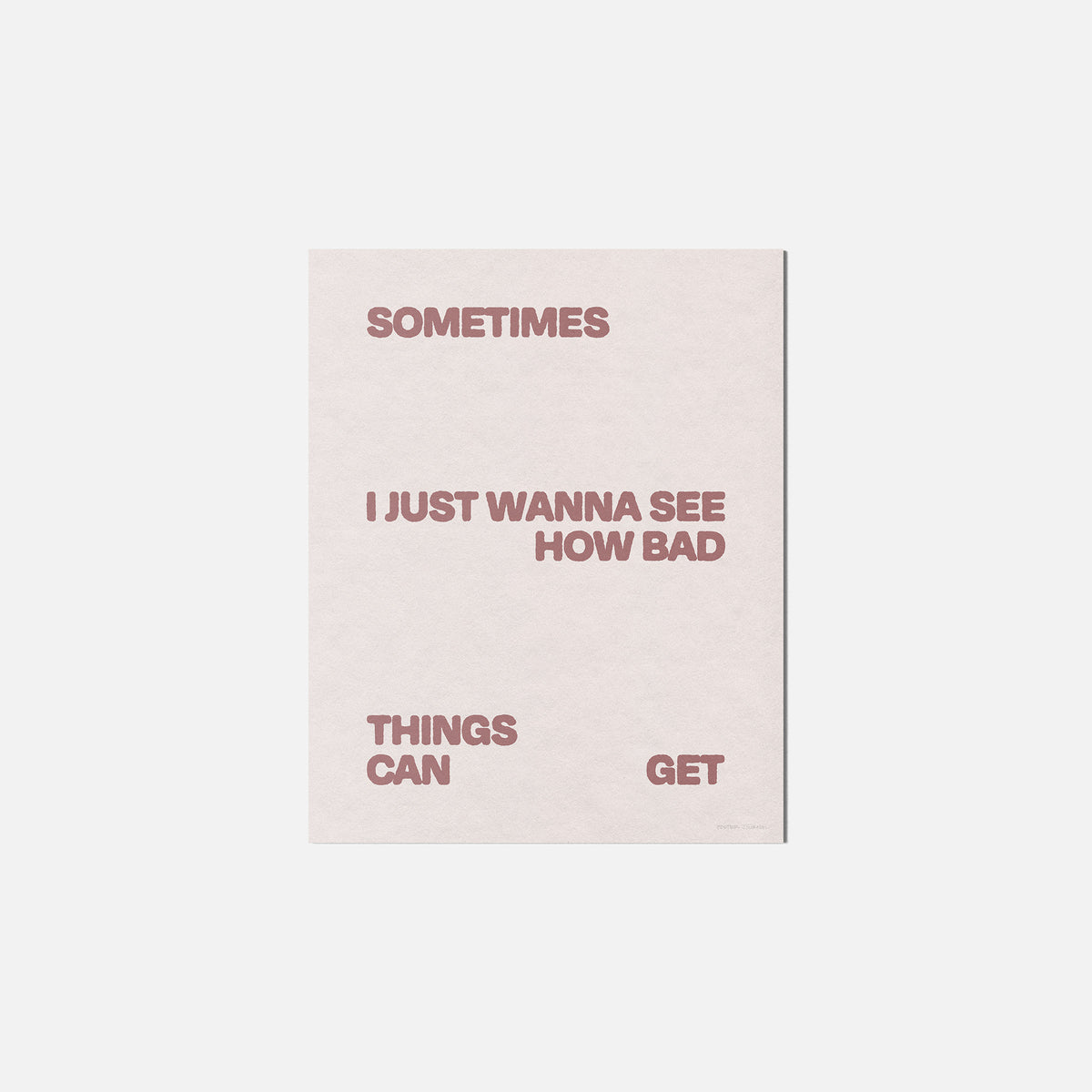 THINGS PRINT
