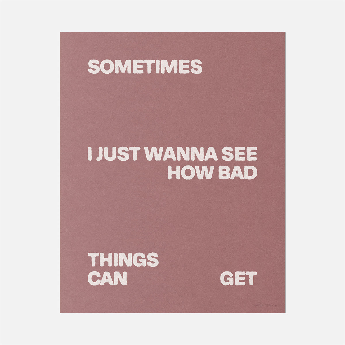 THINGS PRINT