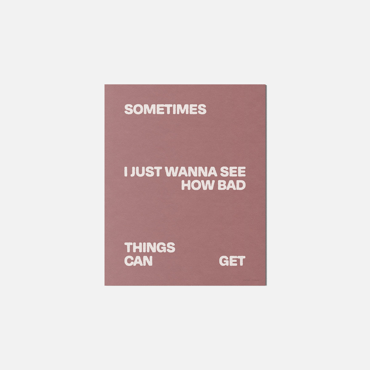 THINGS PRINT