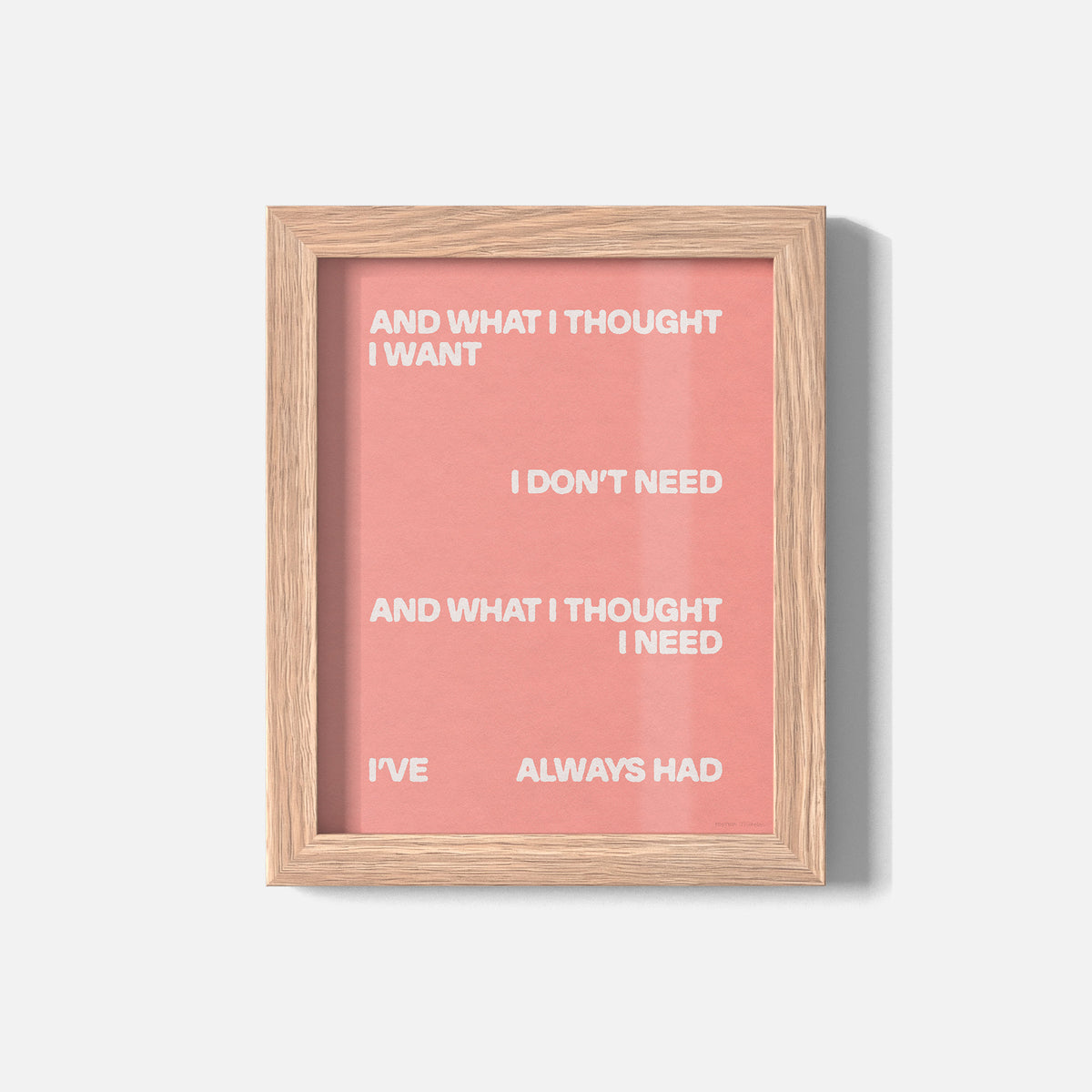 THOUGHT PRINT