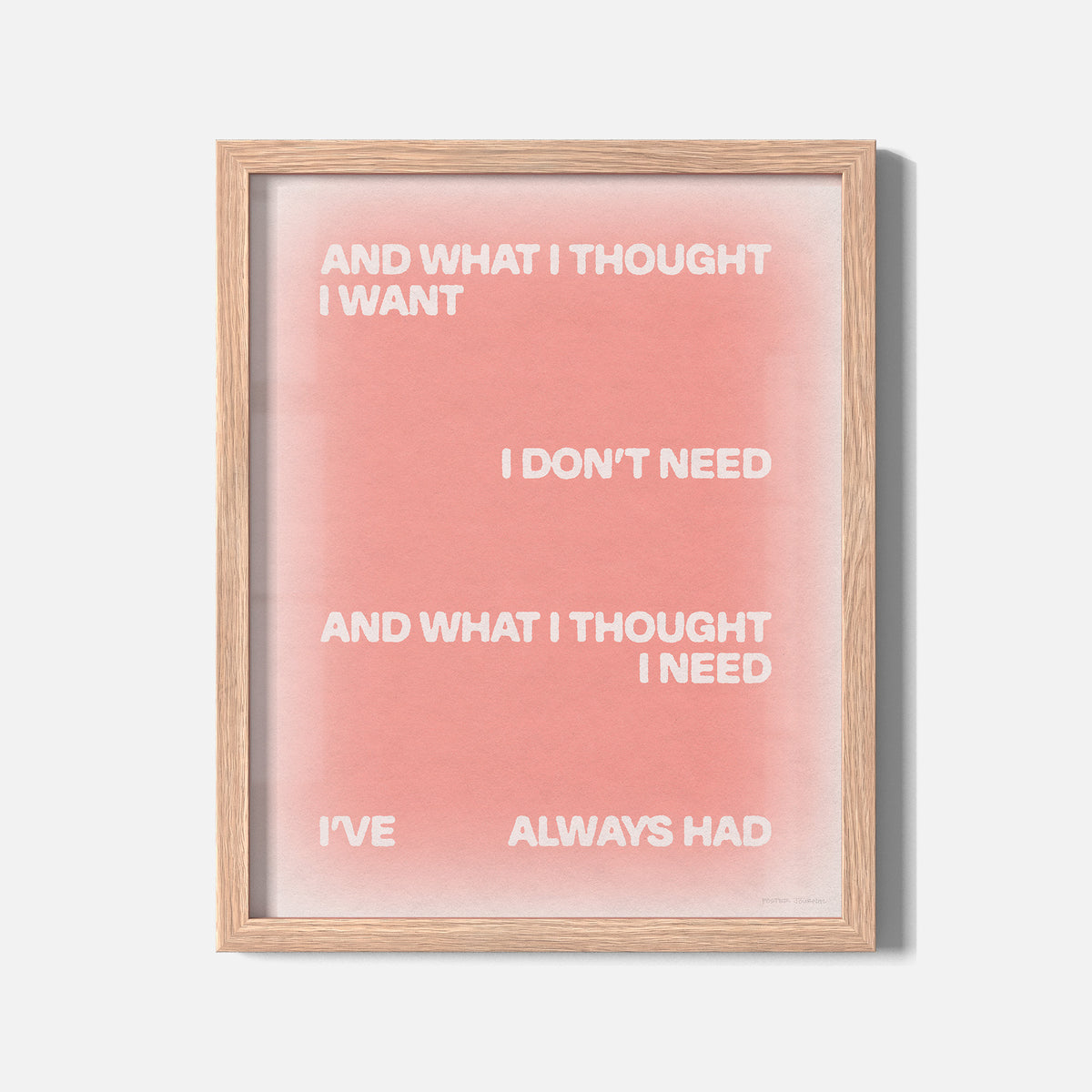 THOUGHT PRINT