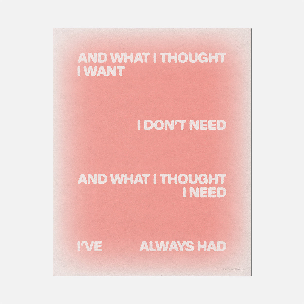 THOUGHT PRINT