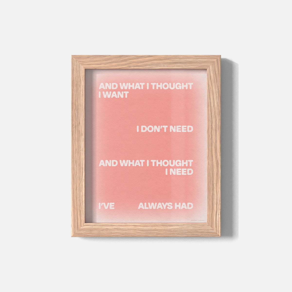 THOUGHT PRINT