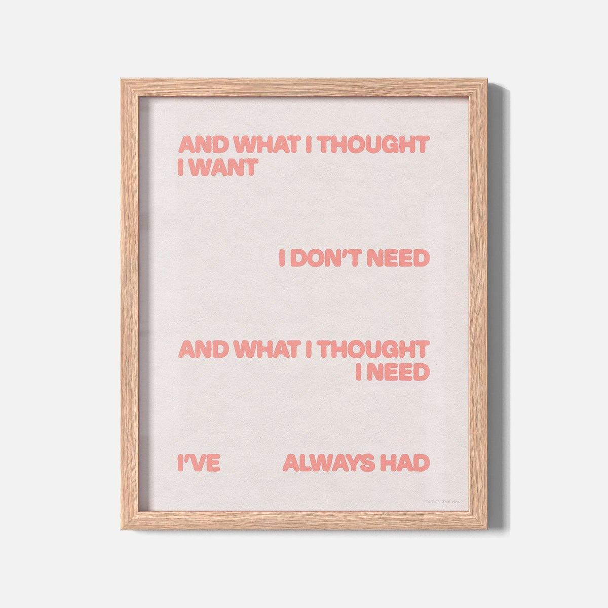 THOUGHT PRINT