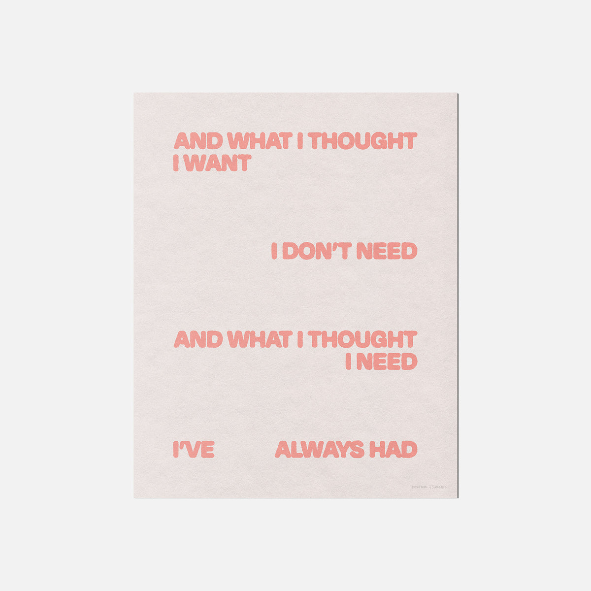 THOUGHT PRINT