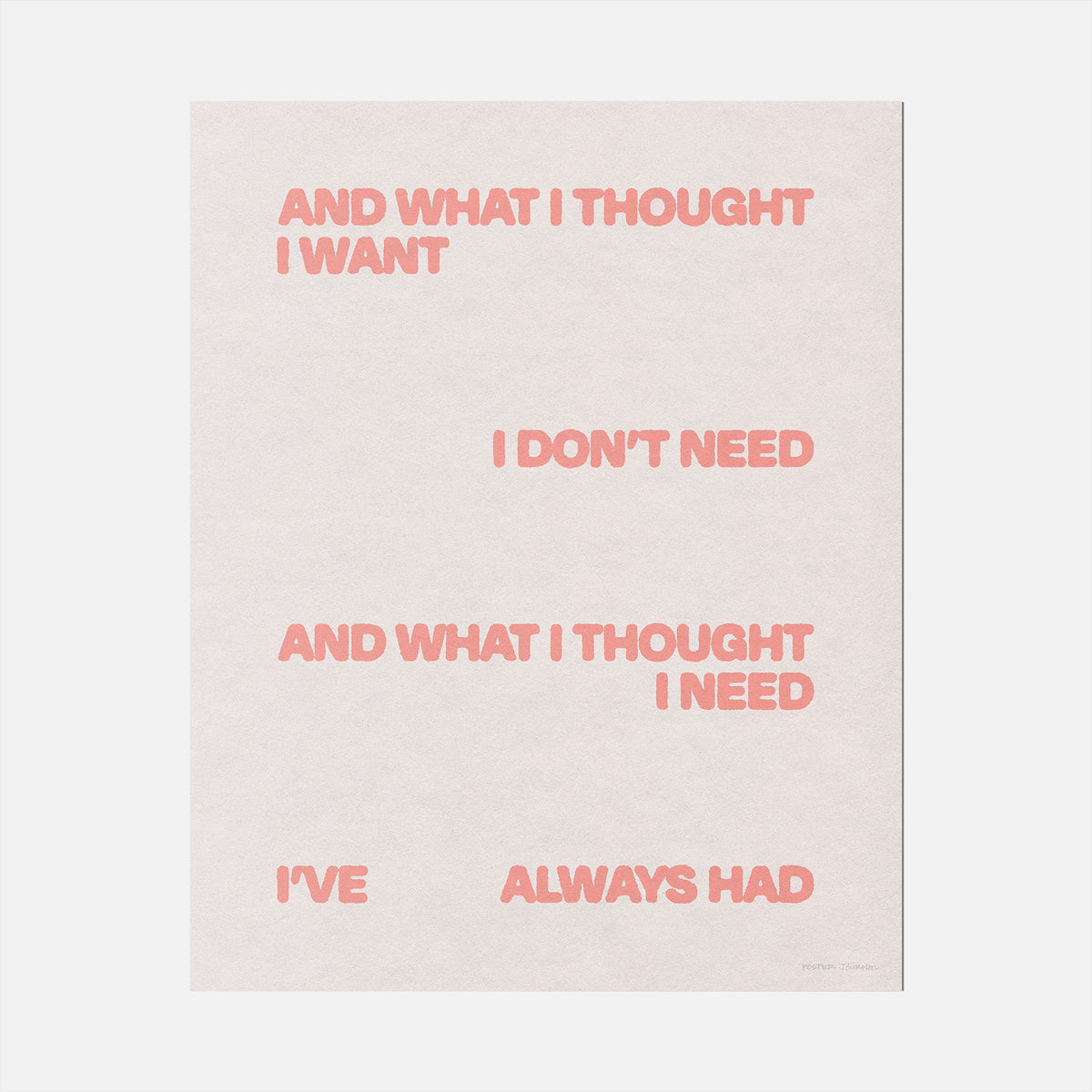 THOUGHT PRINT