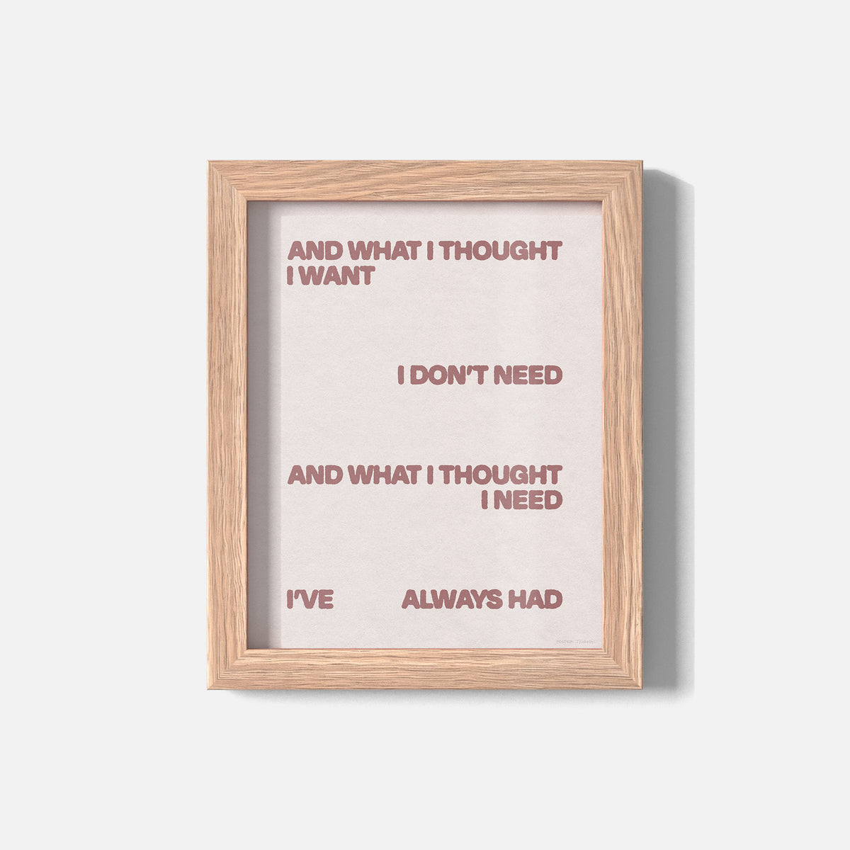 THOUGHT PRINT