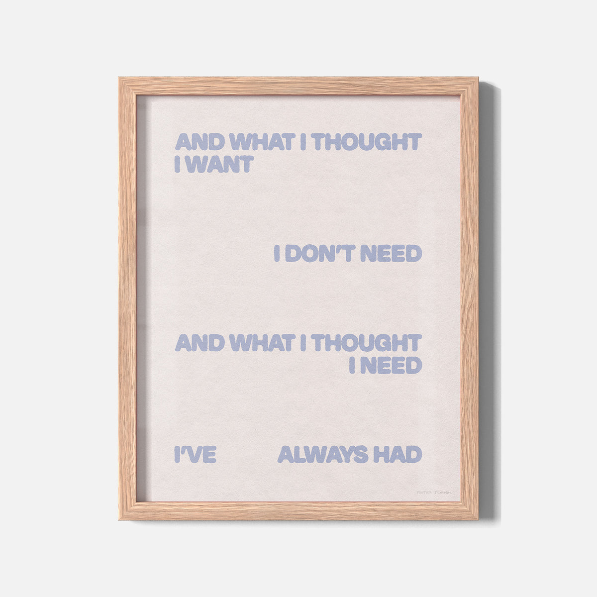 THOUGHT PRINT