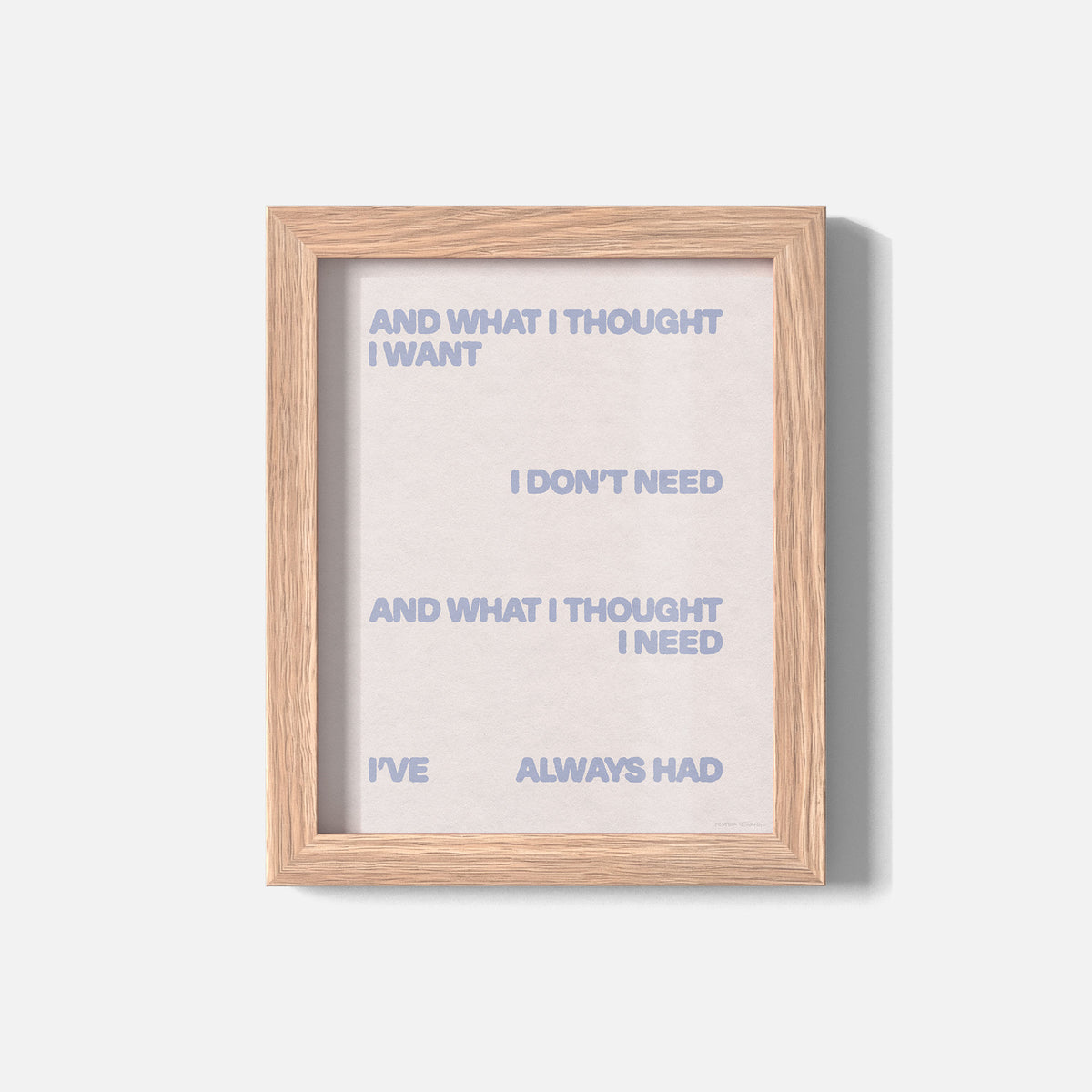 THOUGHT PRINT