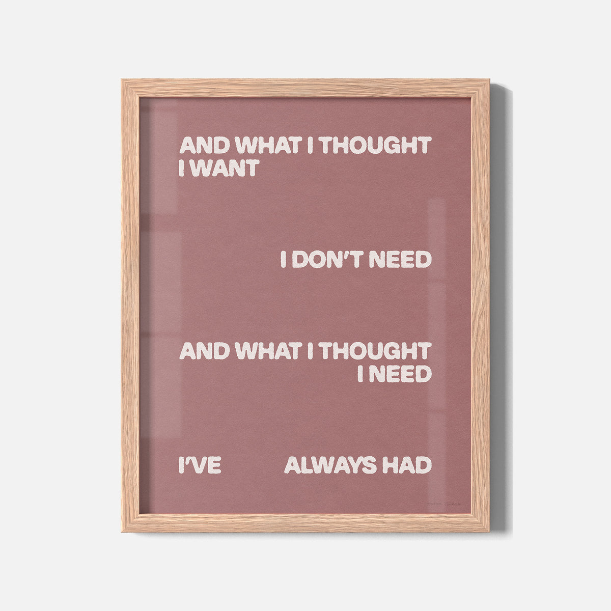 THOUGHT PRINT