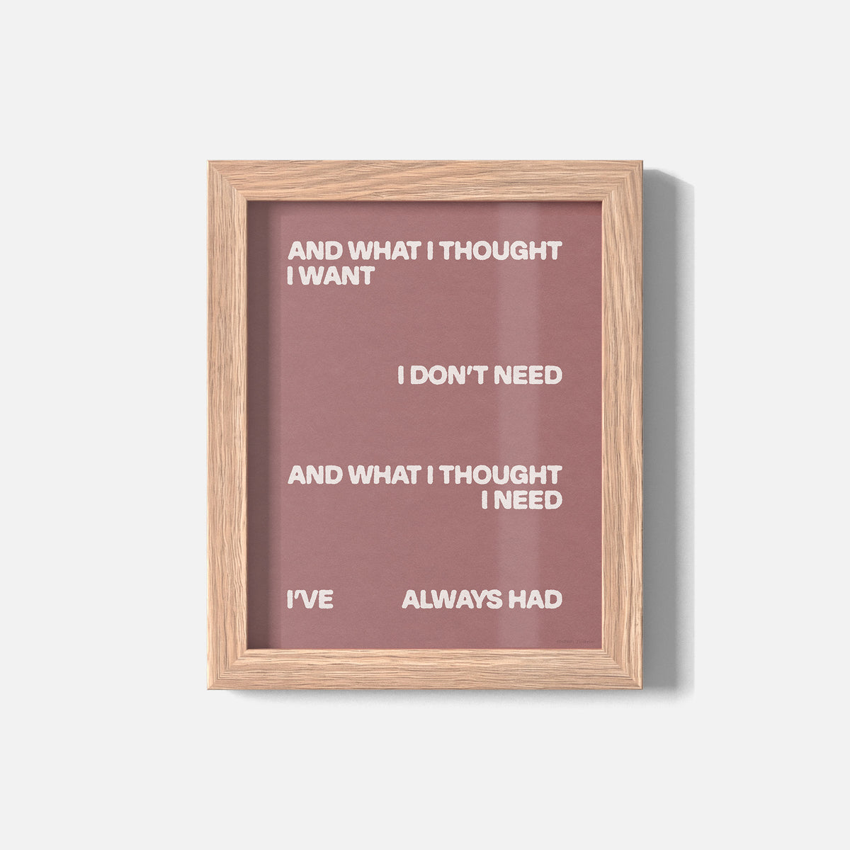 THOUGHT PRINT