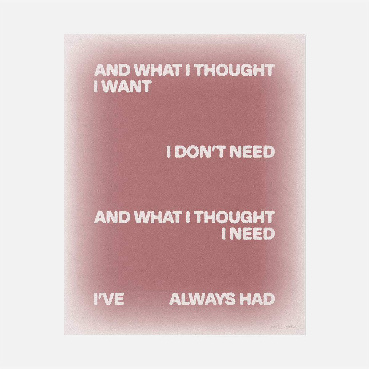 THOUGHT PRINT