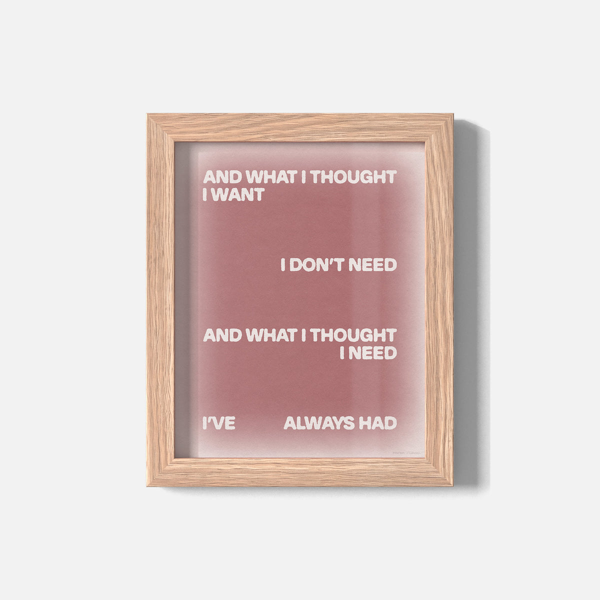 THOUGHT PRINT