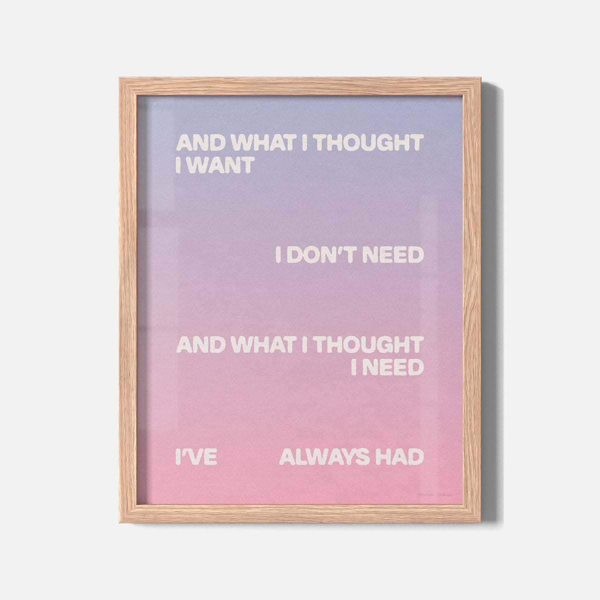 THOUGHT PRINT
