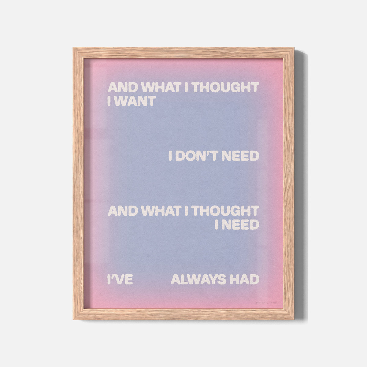 THOUGHT PRINT