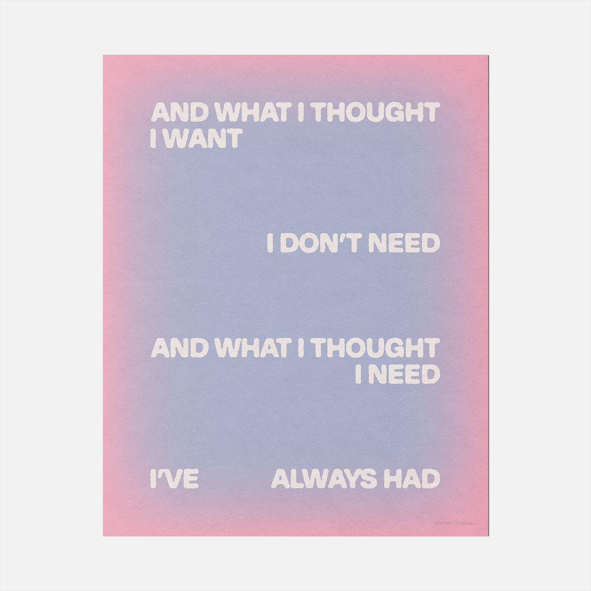 THOUGHT PRINT