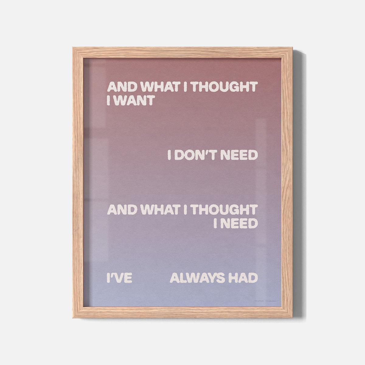 THOUGHT PRINT
