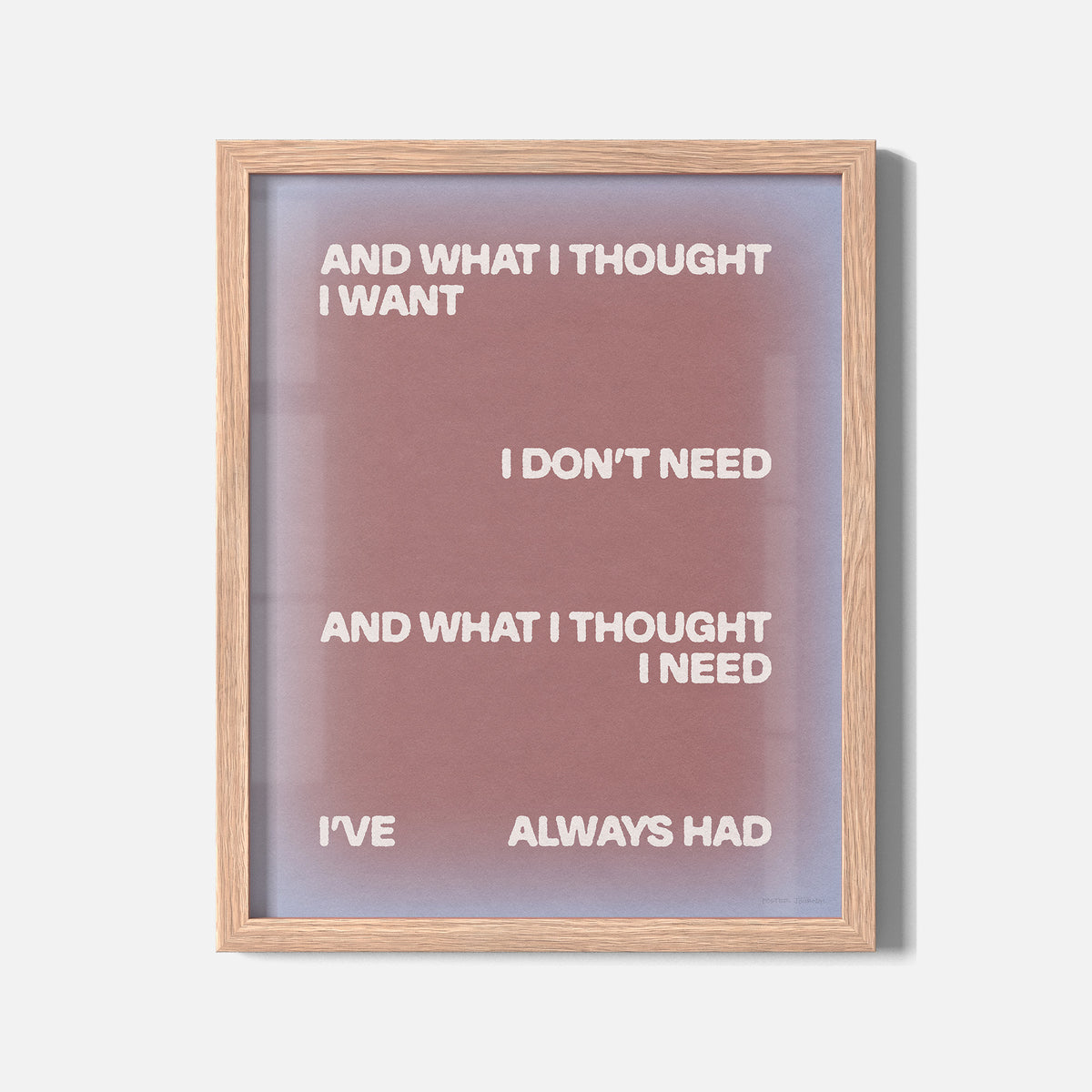THOUGHT PRINT