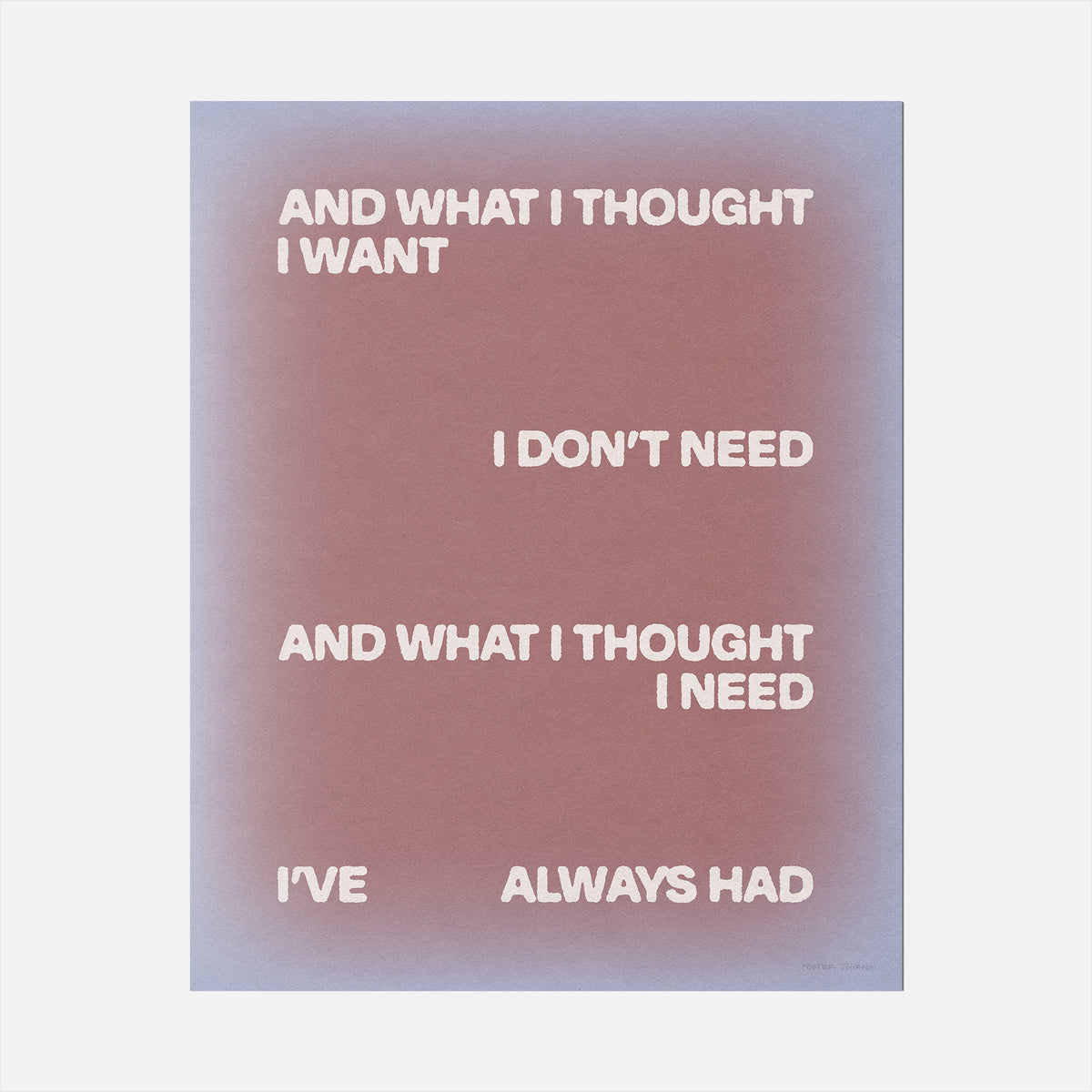 THOUGHT PRINT