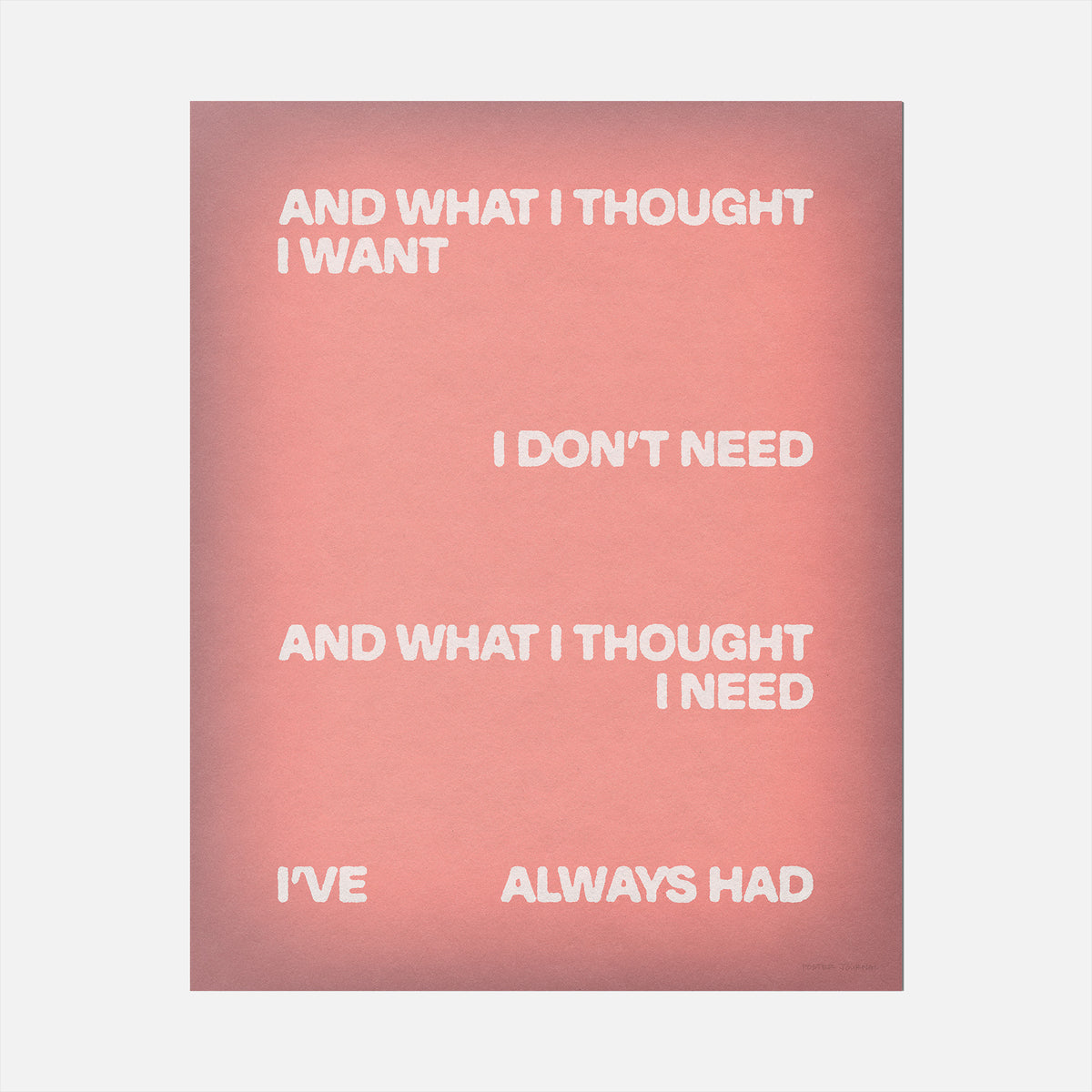 THOUGHT PRINT
