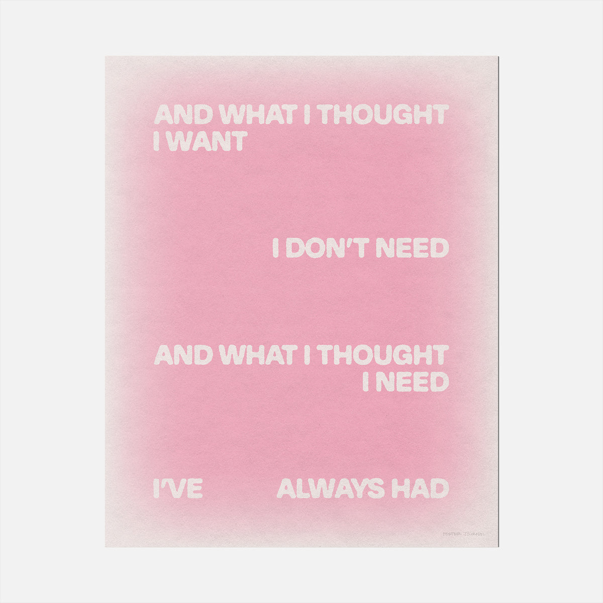 THOUGHT PRINT