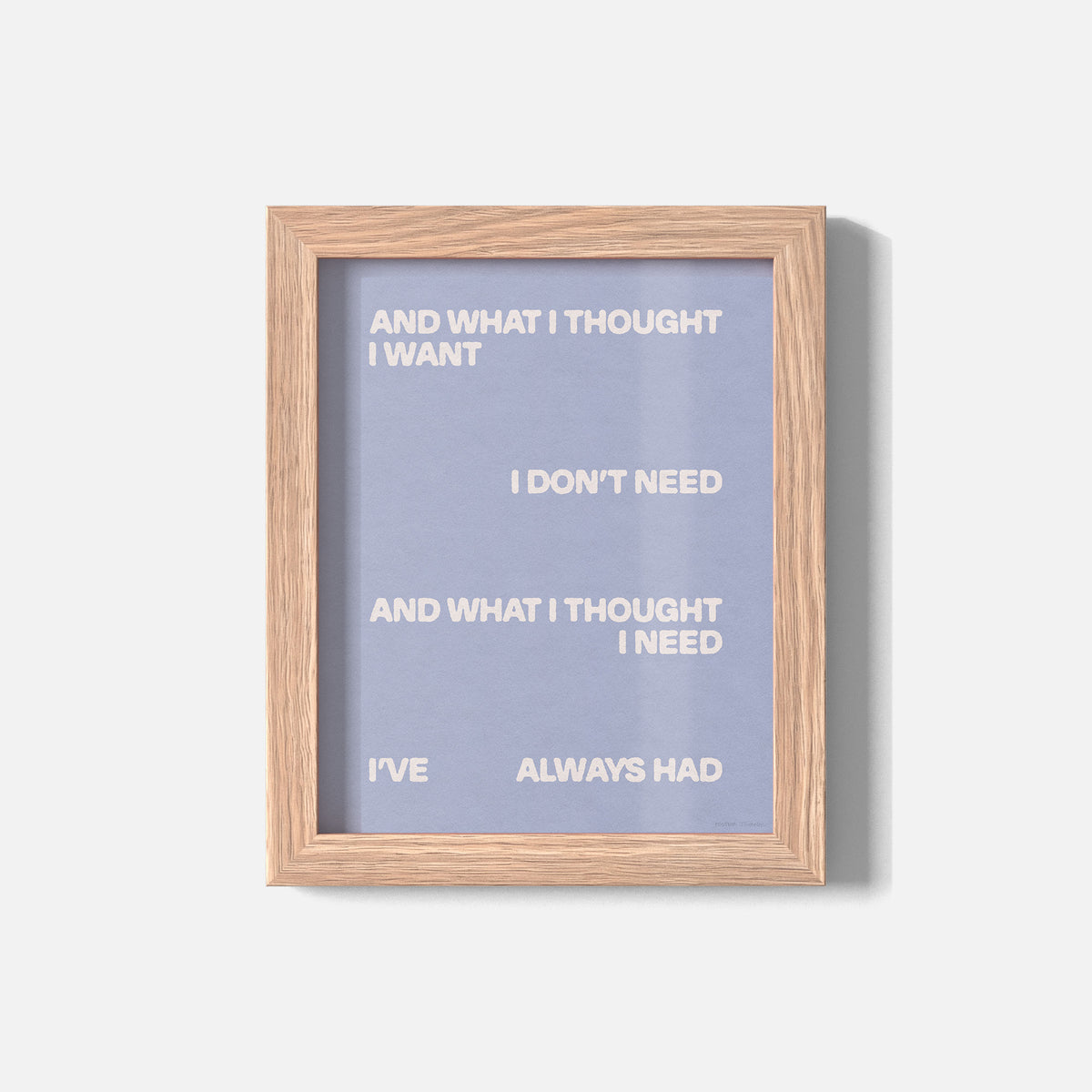 THOUGHT PRINT