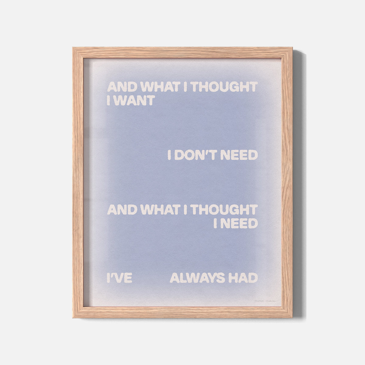 THOUGHT PRINT