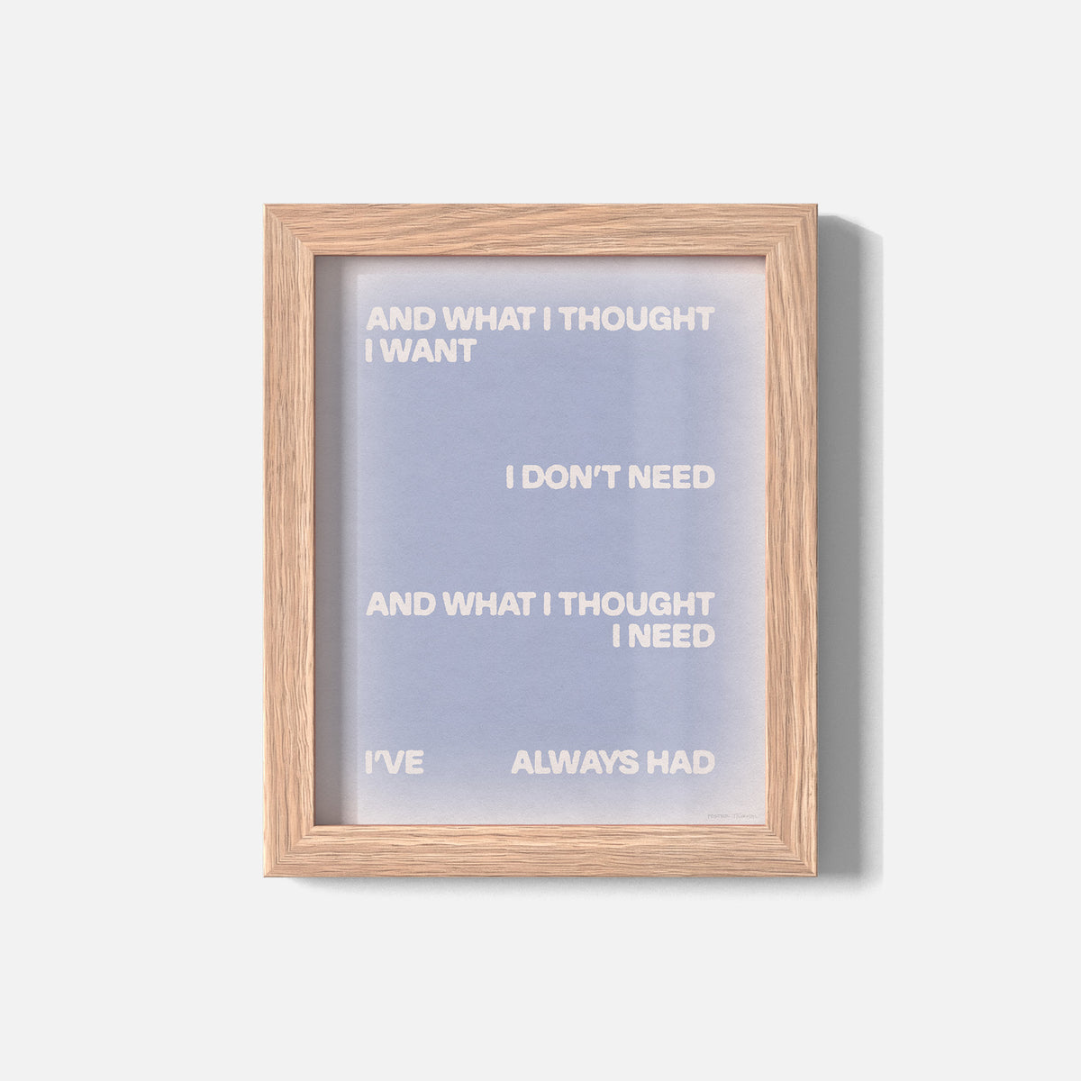 THOUGHT PRINT