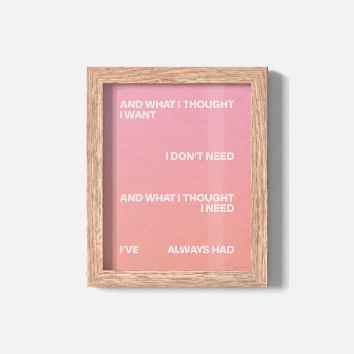THOUGHT PRINT