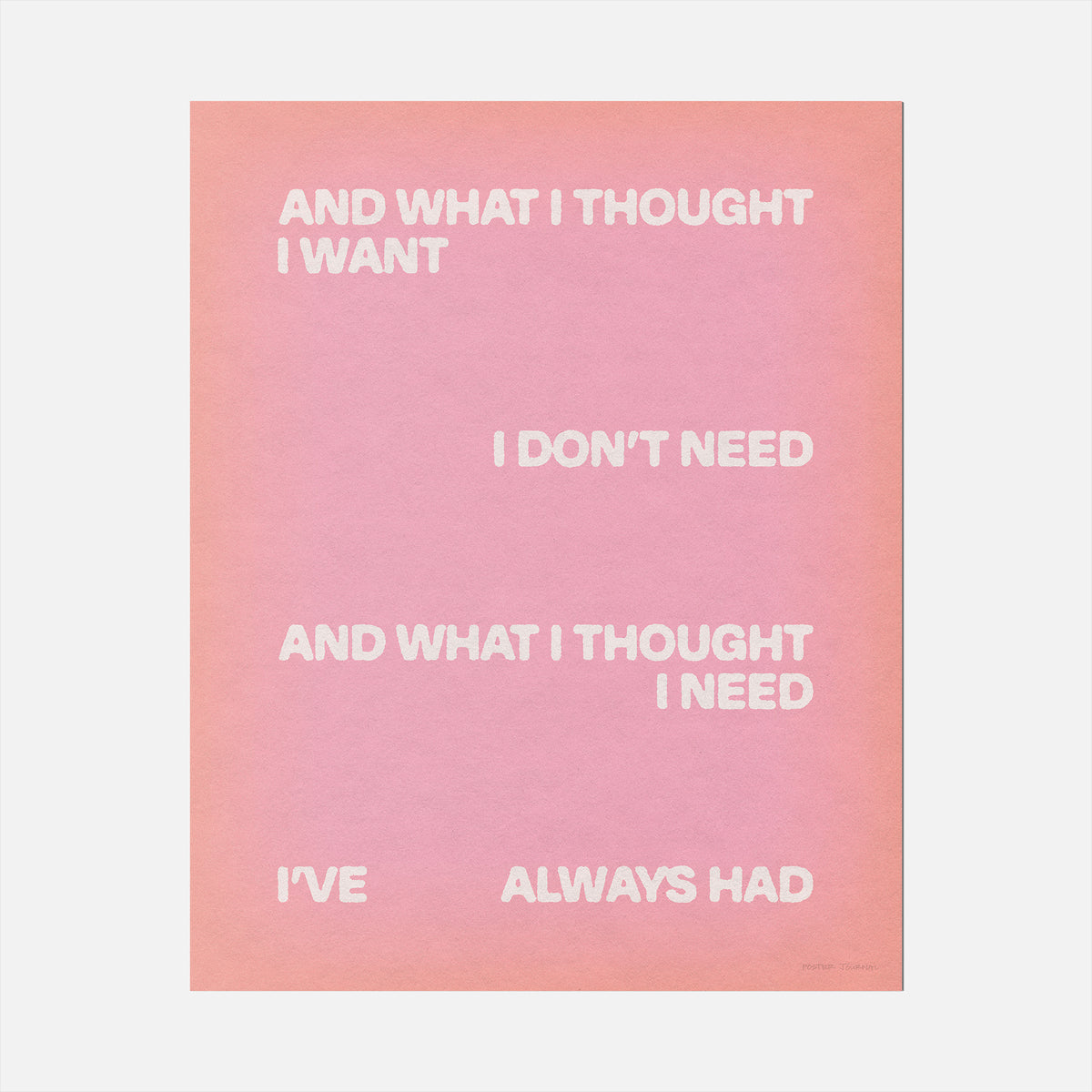 THOUGHT PRINT